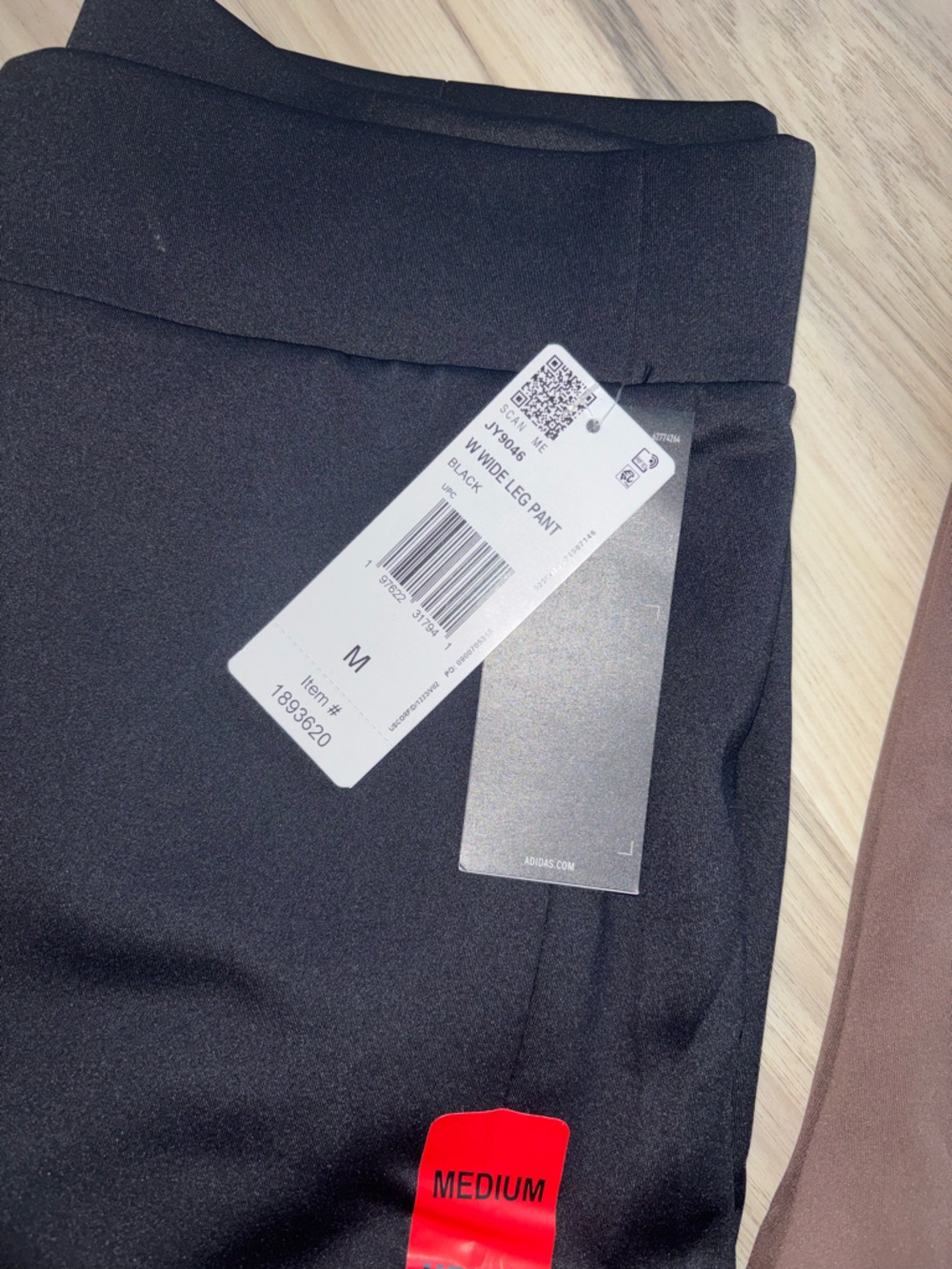Athletic Adidas Woman’s Wide Leg Pants - Picture 4 of 6